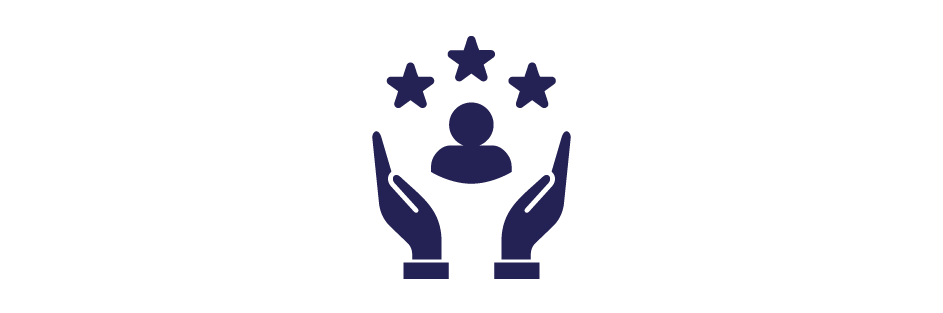 hands forming a square